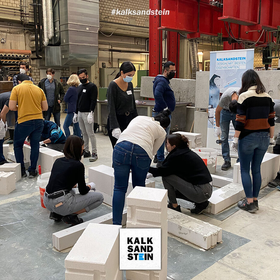 Foto: Tag des Mauerwerks 2021 an der Universität Duisburg-Essen